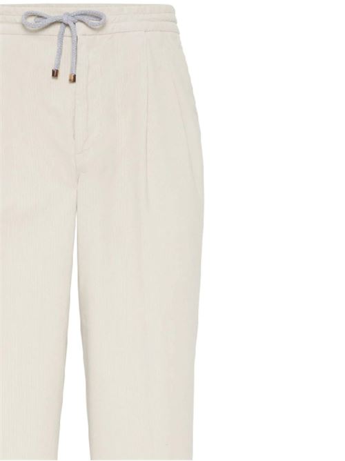 Pantaloni con dettaglio a pieghe Brunello Cucinelli | M279DE1710C6316